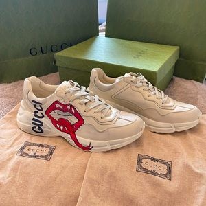 Gucci Rhyton Men’s Sneakers G 14 US 15